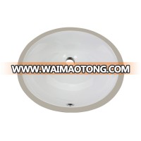 Wholesale Best Price Oval Undermount Basin Sinks For Bathroom