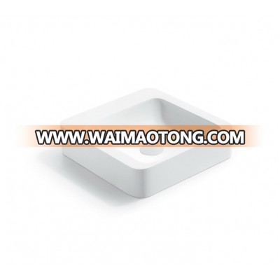 Pure acrylic solid surface wash basin kitchen sink pedestal basin bathroom used for hotel for home