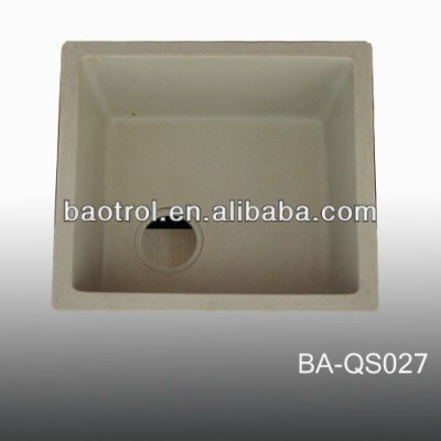 High quality quartz kitchen sink/polished quartz bathroom basin