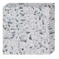 Blue sparkle quartz floor tile,beautiful color engineering quartz stone