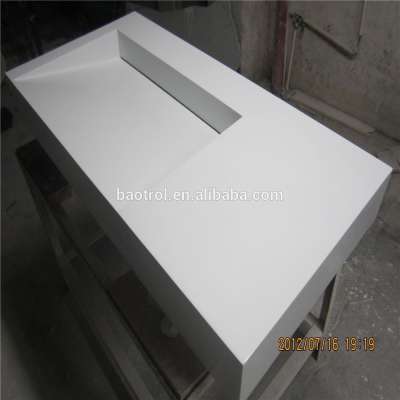 USA standard width 22" solid surface vanity sink