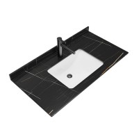 Modern Design Low Price Sintered Stone Calacata Slab For Under Counter Basin Sink